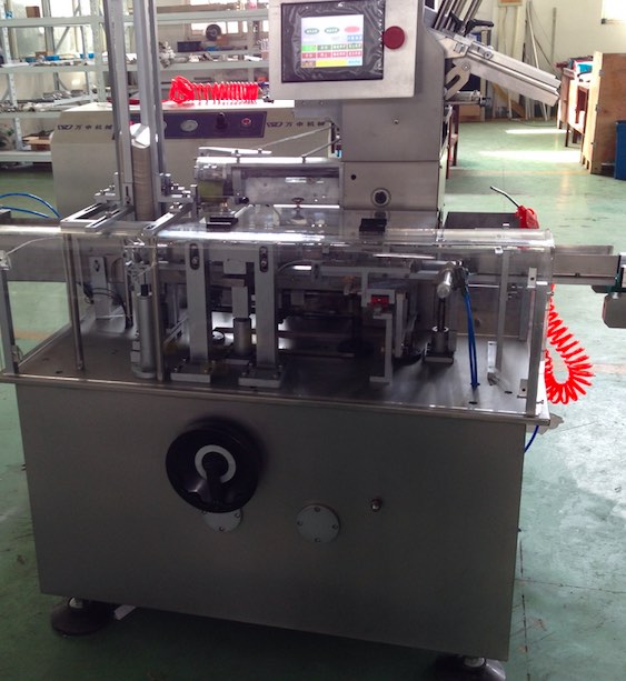 Thailand Customer Carton Box Packing Machine and Film Wrapping Machine